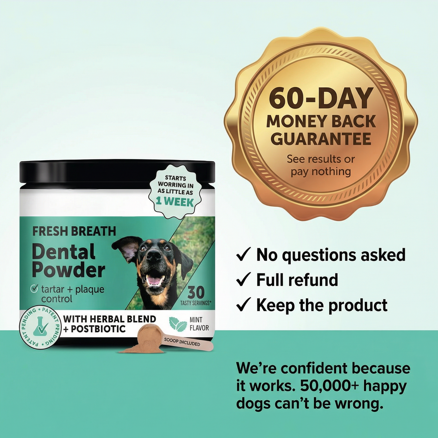 Premium Probiotic Dental Powder