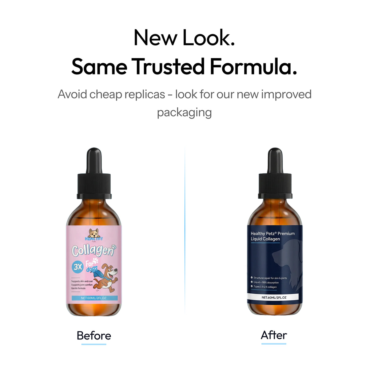 Healthy Petz Premium Liquid Dog Collagen