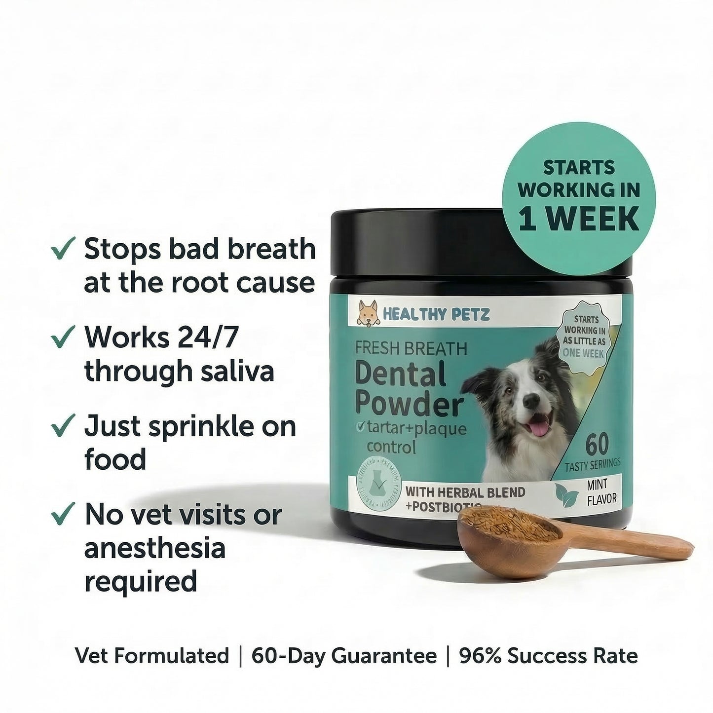 Premium Probiotic Dental Powder