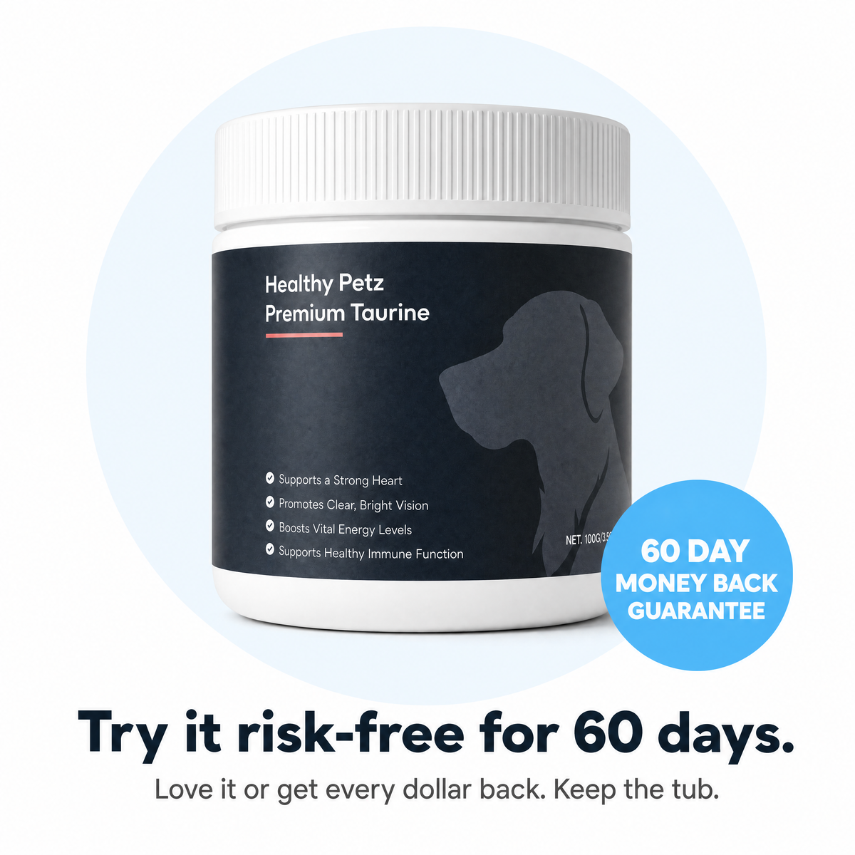 Healthy Petz Premium Taurine
