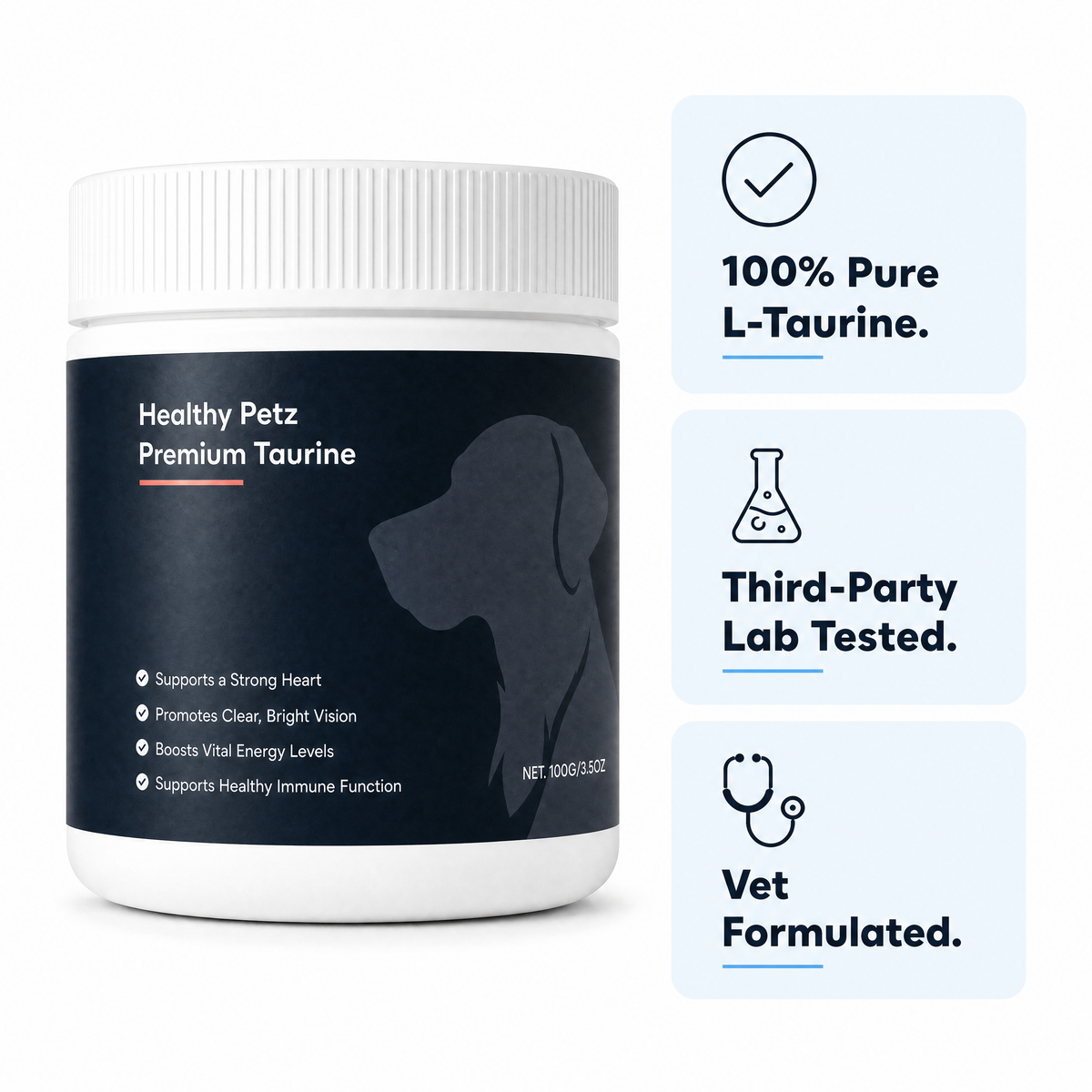 Healthy Petz Premium Taurine